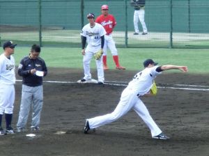 Alex Maestri Pitcher Japan Buffaloes 2014 (241)